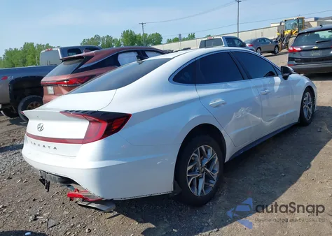 2021 Hyundai Sonata Sel z USA, uszkodzony, nr VIN 5NPEL4JA9MH086882
